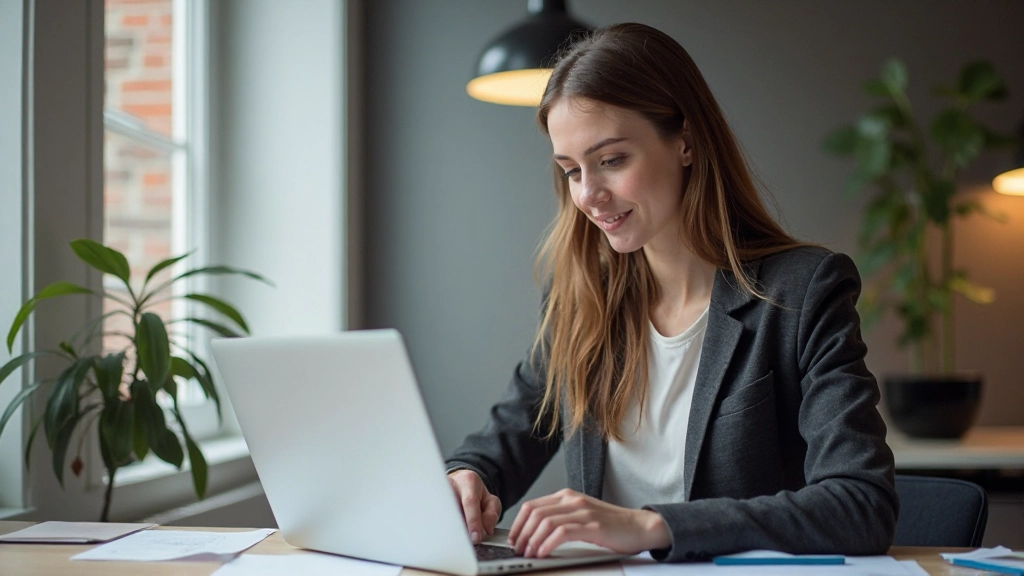 UX designer die aan wireframes en prototypes werkt op moderne werkplek met monitor