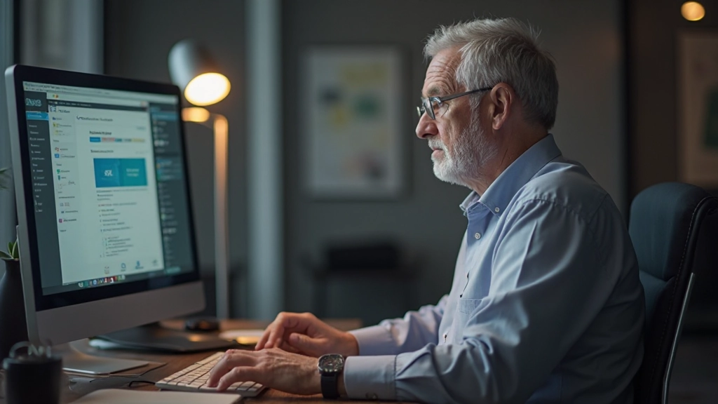 Gebruiker interageert met website via keyboard en screen reader voor toegankelijke ervaring